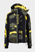 Load image into Gallery viewer, Jerry-T Camou Ski Jacket - Khaki
