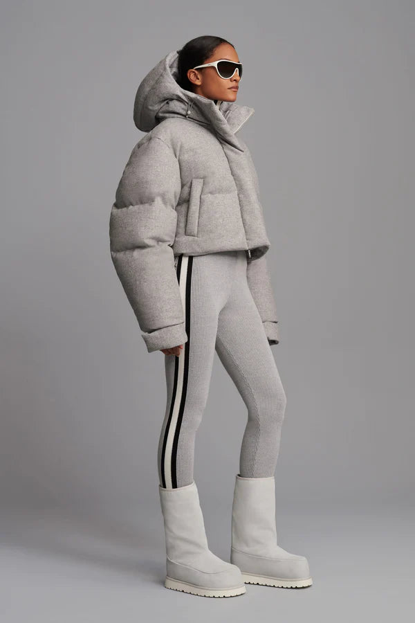 PRADA Wool and Cashmere Puffer Jacket