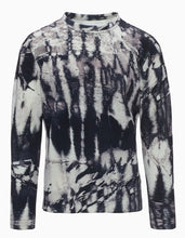 Load image into Gallery viewer, Men Matterhorn Tie Dye Crew - Space Black Multi
