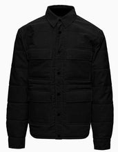 Load image into Gallery viewer, Men Zaugg Quilted Shirt - Space Black
