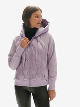 Load image into Gallery viewer, W DOWN ZIP HOODIE - DIGITAL LAVENDAR
