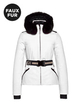 Load image into Gallery viewer, Hida Jacket Faux Fur - White
