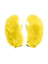 Load image into Gallery viewer, Hando Mittens Real Coyote + Real Fox Fur - Brown

