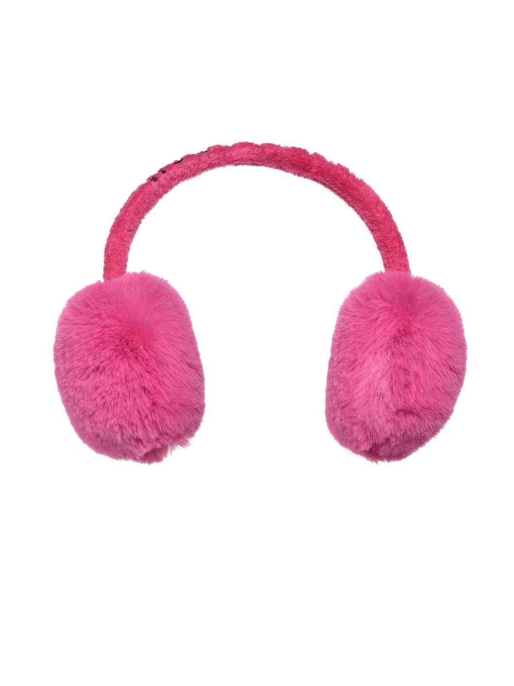 Fluffy Earwarmers - pony pink