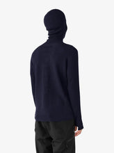 Load image into Gallery viewer, Holden - BALACLAVA SWEATER - CARBON BLUE
