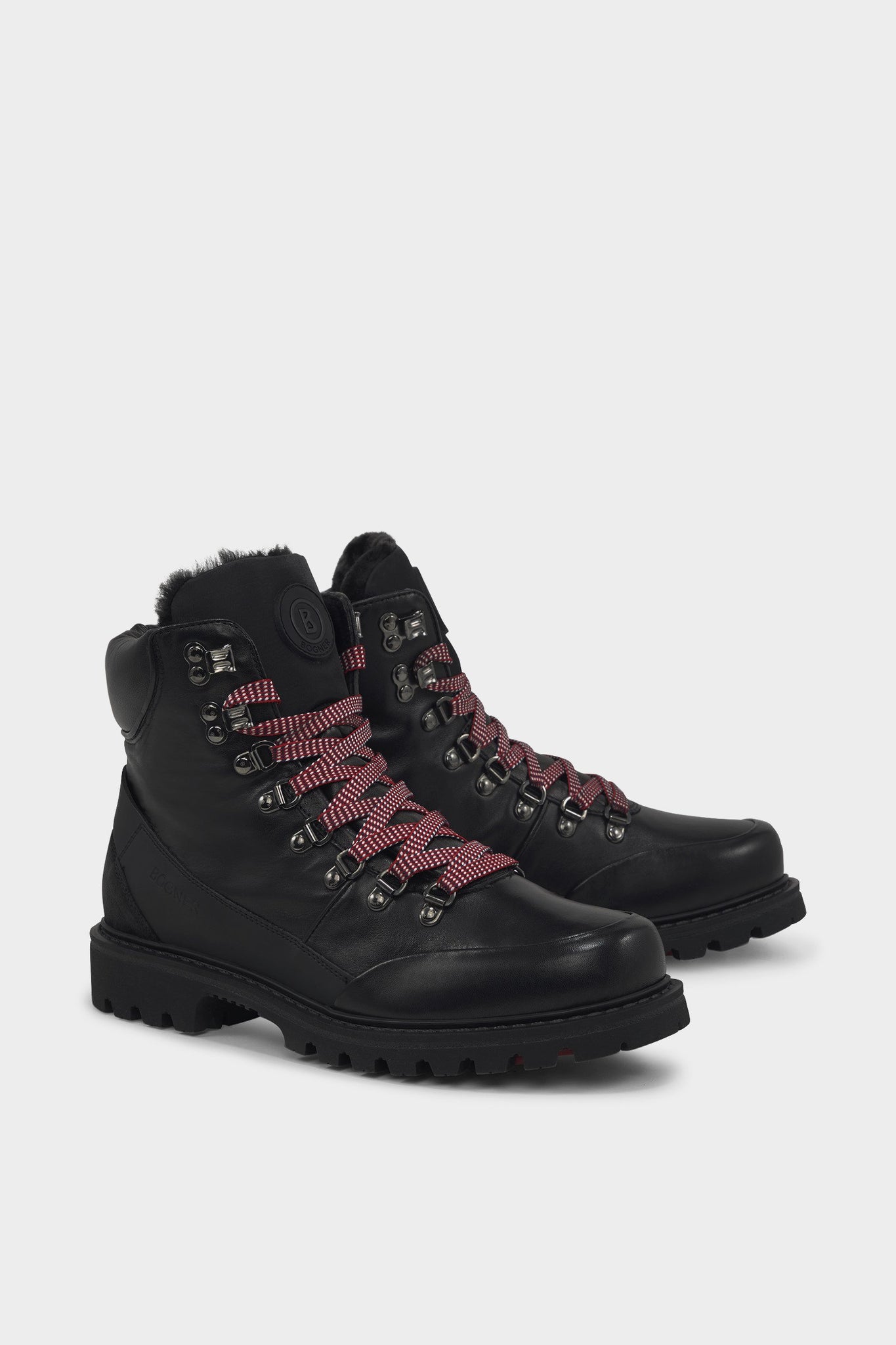 vinter Omgivelser Thicken Helsinki 1E Mens Snow Boots w Red Laces - Black – THE SKI PROJECT