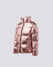 Load image into Gallery viewer, Nuuk Puffer Jacket Jr - Pure Pink HP Foil
