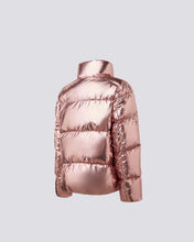 Load image into Gallery viewer, Nuuk Puffer Jacket Jr - Pure Pink HP Foil
