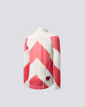 Load image into Gallery viewer, Super Thermal Half Zip Jr - Snow White/Peach Pink
