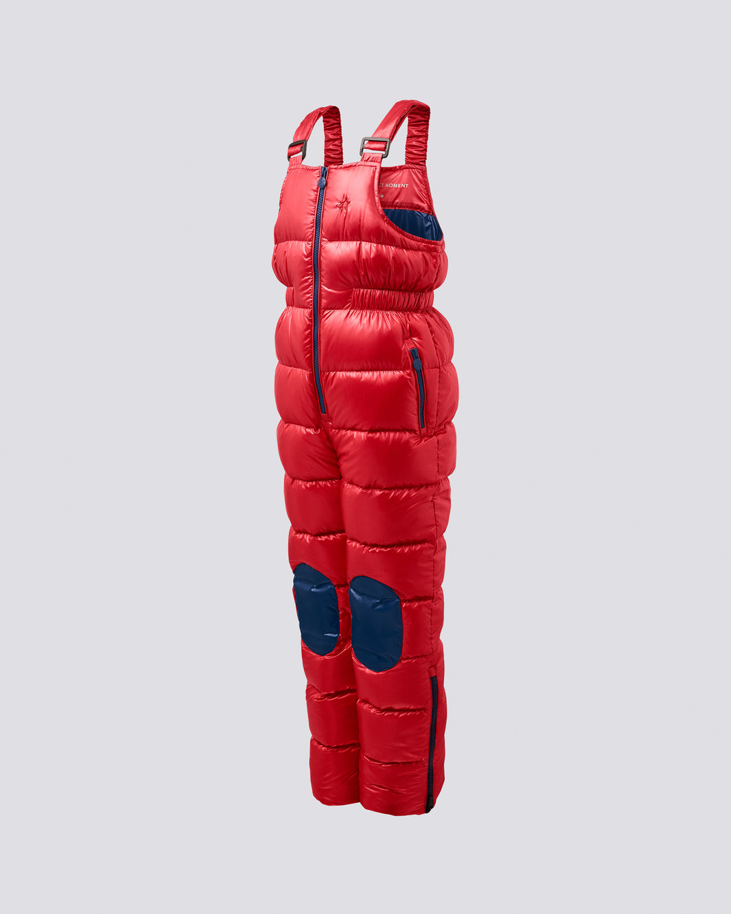 Davos Quilted Salopette II Jr - Red