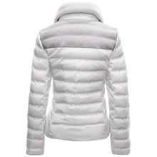 Load image into Gallery viewer, Rhea Limited Edition Shearling Trimmed Technical Ski Jacket - White
