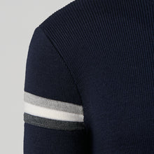 Load image into Gallery viewer, Wengen IV Men Knit Sweater- Marin/Silice
