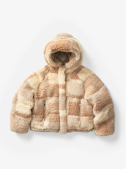 Sherpa down jacket top