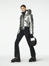 Load image into Gallery viewer, Aura Ski Jacket Real Fox Fur Ladies Woven - SILVER
