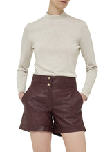 Load image into Gallery viewer, Lark Cashmere Mock-Neck Layer - Ash White
