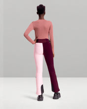 Load image into Gallery viewer, Saint Moritz Ski Pants - Spiced Cocoa/Digital Pink
