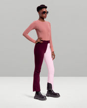Load image into Gallery viewer, Saint Moritz Ski Pants - Spiced Cocoa/Digital Pink
